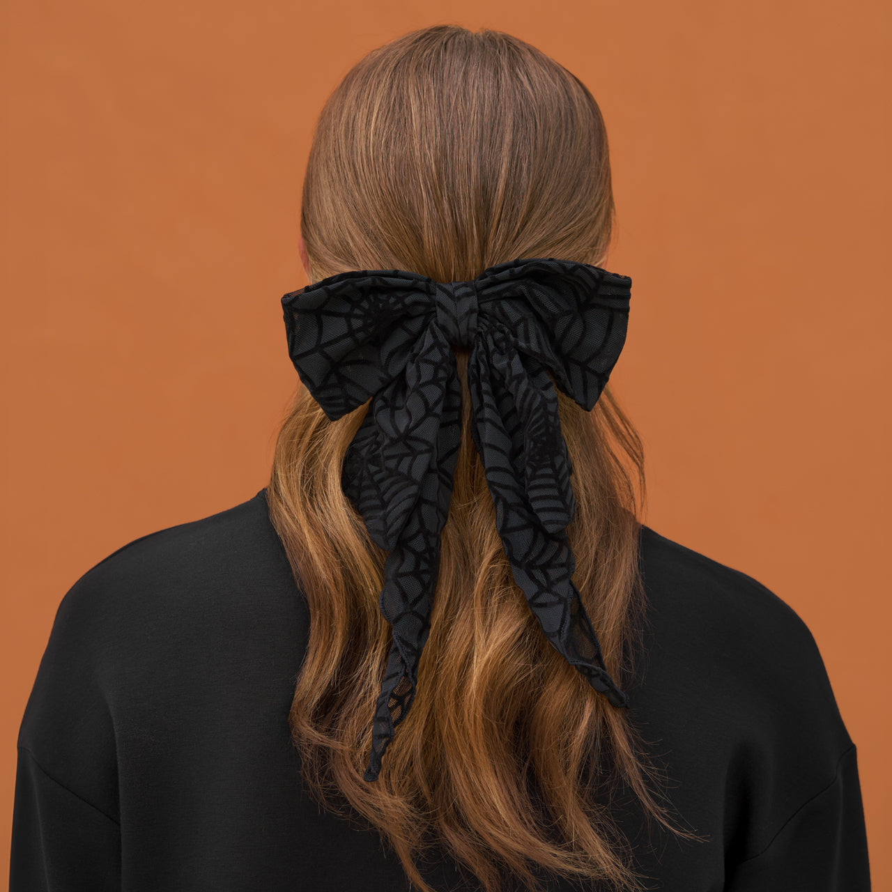 Spinnennetz- Schleife Haarspange