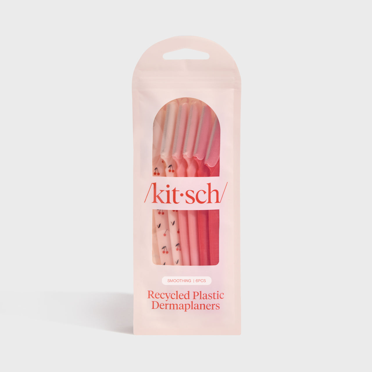 Coffret de 6 dermaplaners en plastique recyclé - Assortis Cherry Blossom