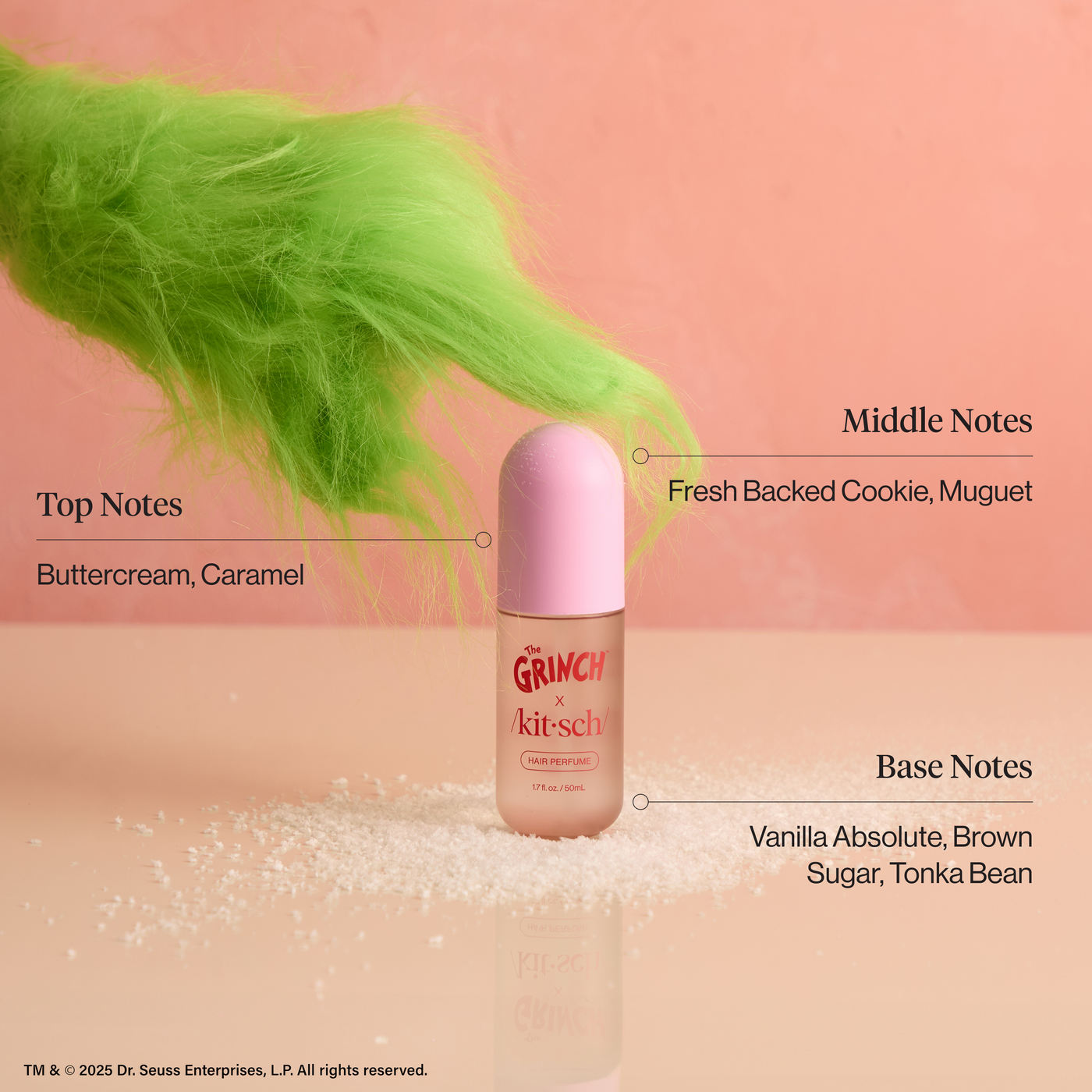 The Grinch x Kitsch Whoville Cookies Hair Perfume