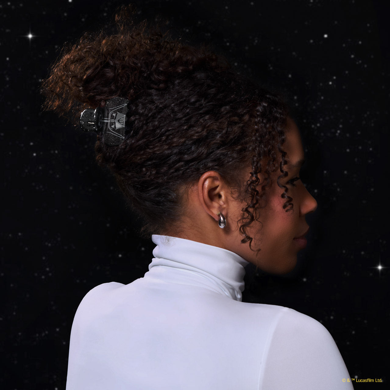 Star Wars™ & Kitsch Glitzer- Wolkenclip in Darth Vader