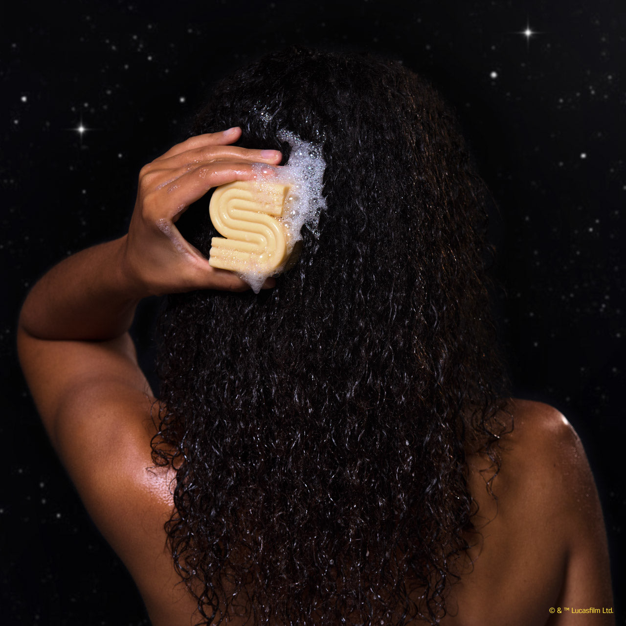 Star Wars™ & Kitsch Shampooing solide fortifiant à base de protéines d'eau de riz - C-3PO