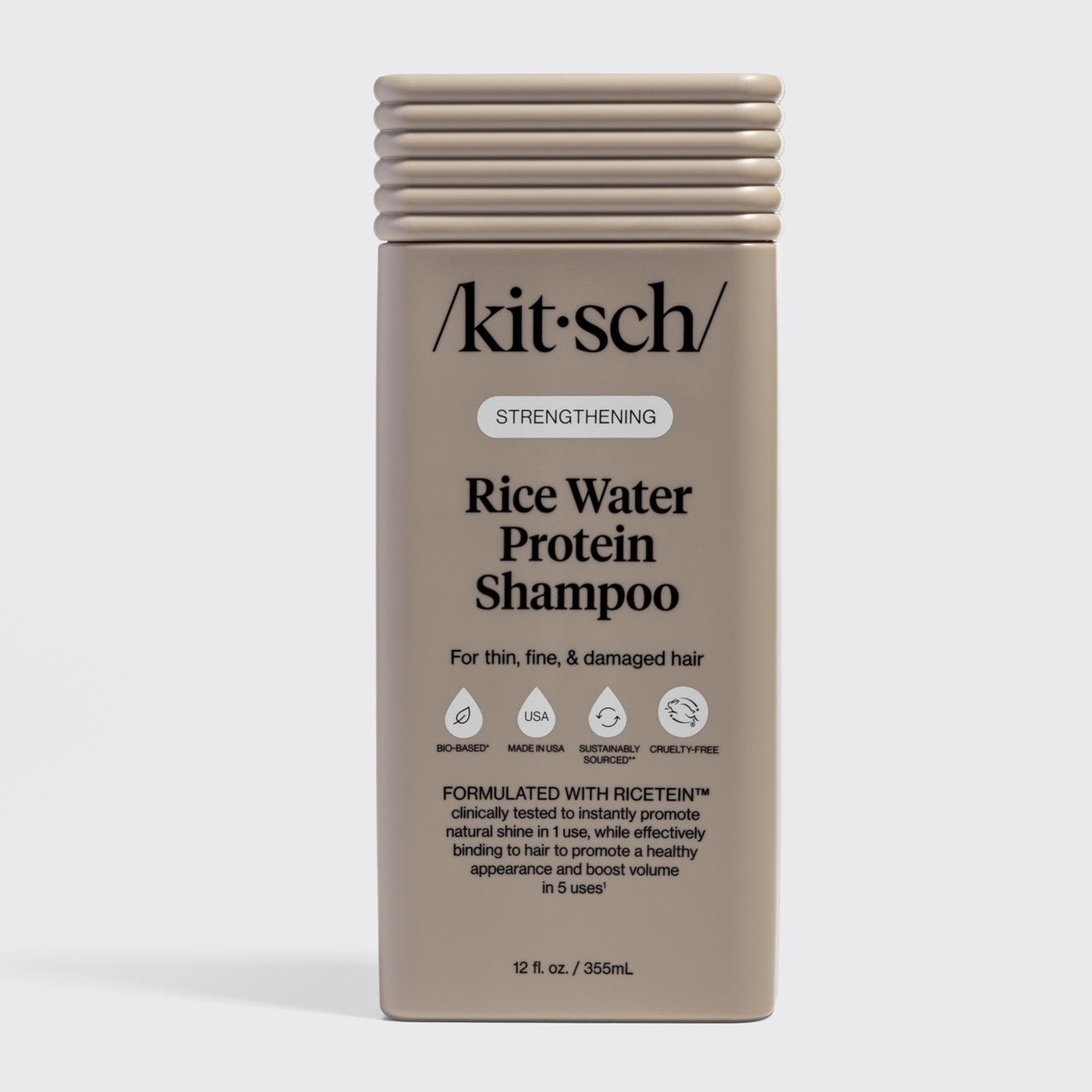 ビジネス・経済 Kitsch rice water protein shampoo Rice Water Shampoo for Hair Growth | KITSCH