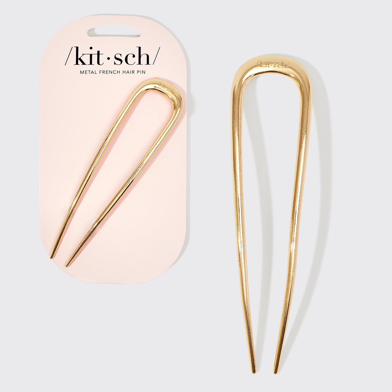 French Hair Pin - Gold – KITSCH