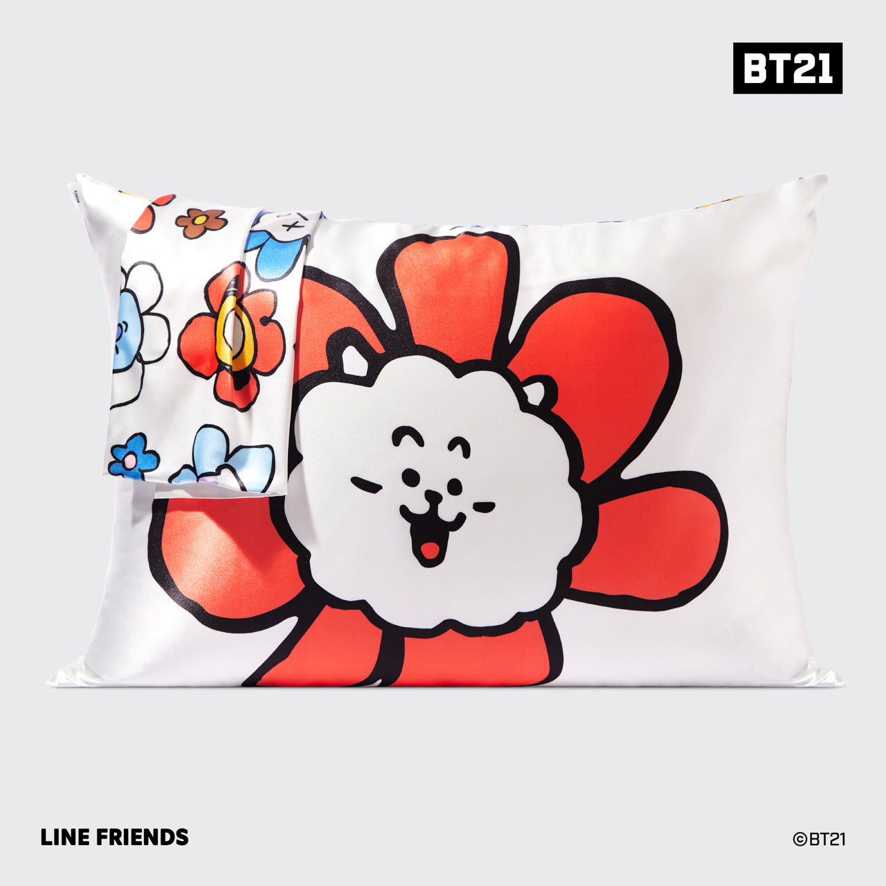 キッチュ×BT21サテンピローケース(RJ)