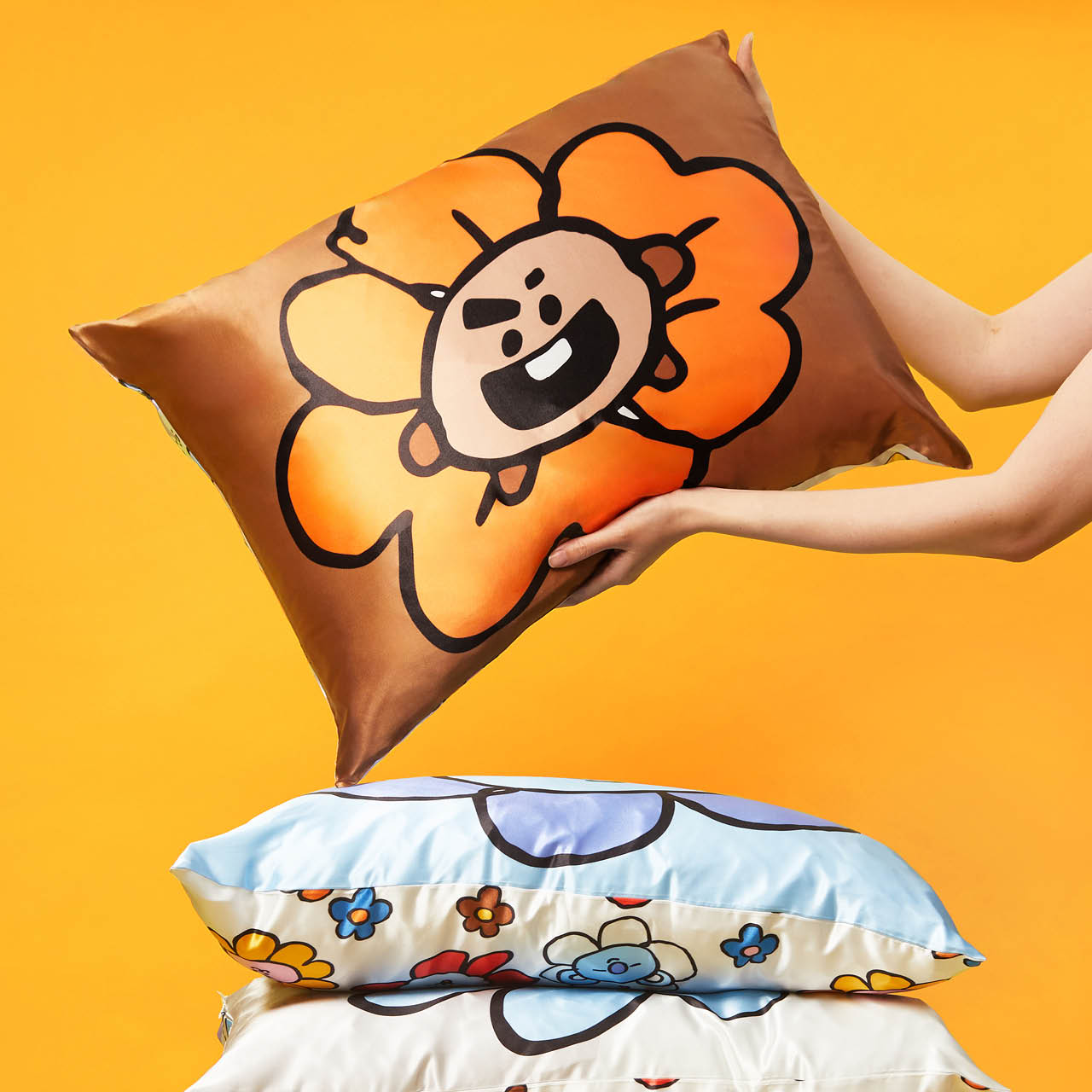 Kitsch x BT21 Federa in raso - SHOOKY