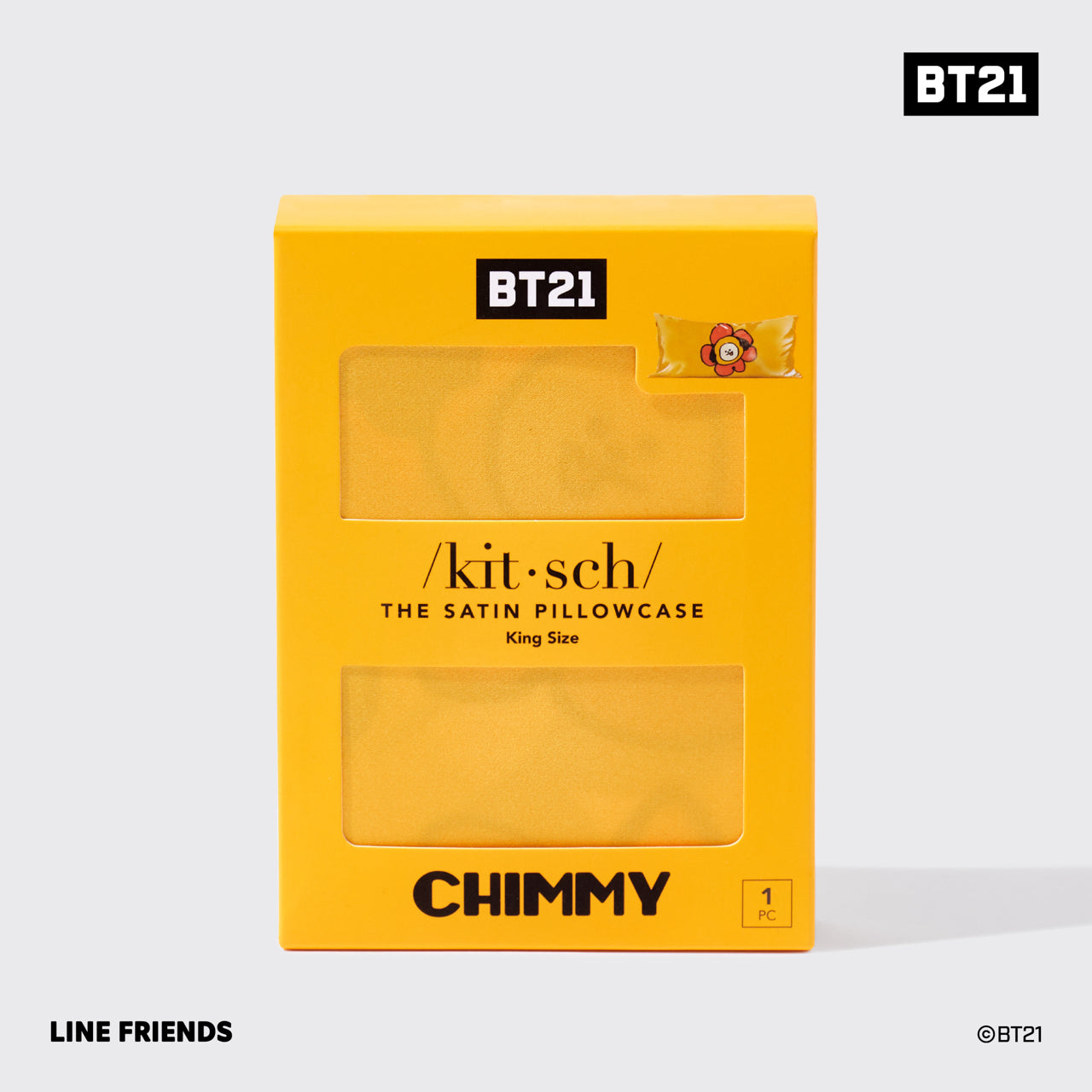 Kitsch x BT21 Taie d'oreiller - CHIMMY | King