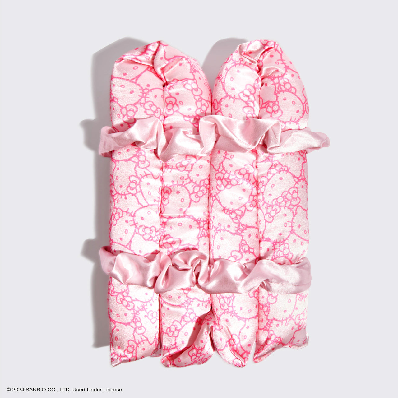 Kitsch x Hello Kitty XL Heizfreies Lockenstab-Set mit Hello Kitty Gesichtern