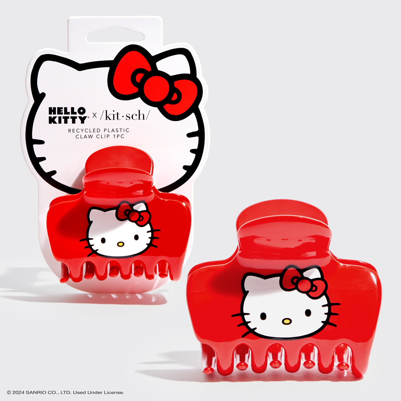 Kitsch x Hello Kitty Pinza para el pelo - Cara de gatito