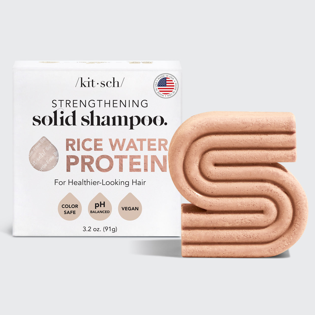 Rice Water Shampoo Bar for Hair Growth – KITSCH