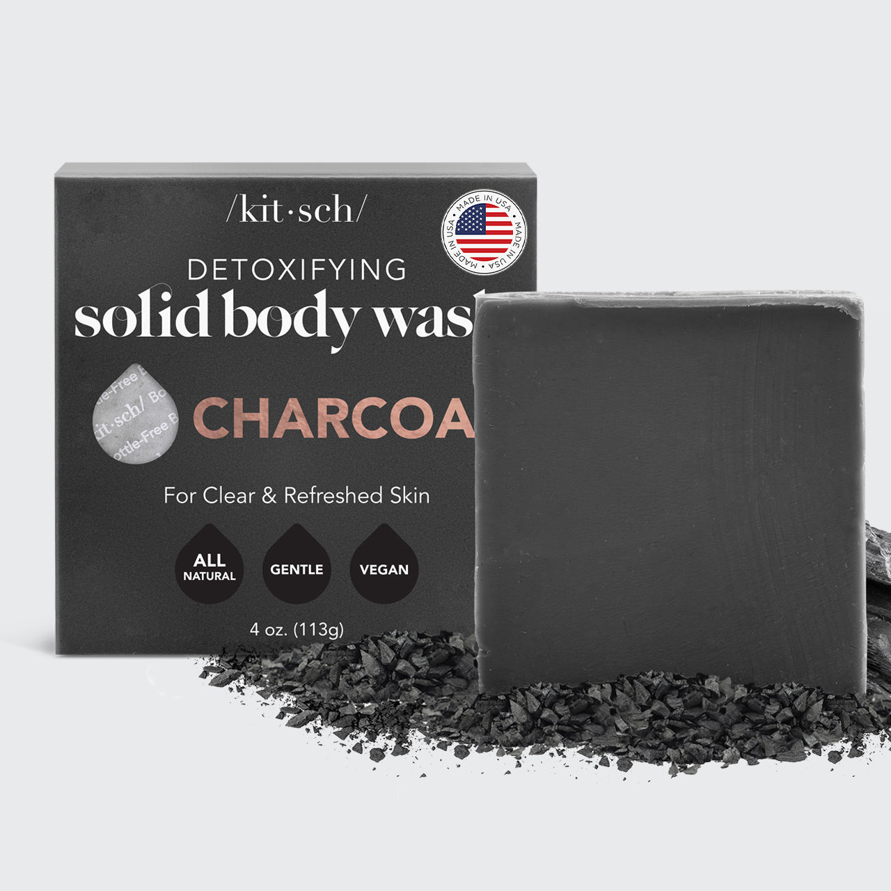 Charcoal Detoxifying Body Wash Bar – KITSCH charcoal-detoxifying-body-wash-bar-kitsch