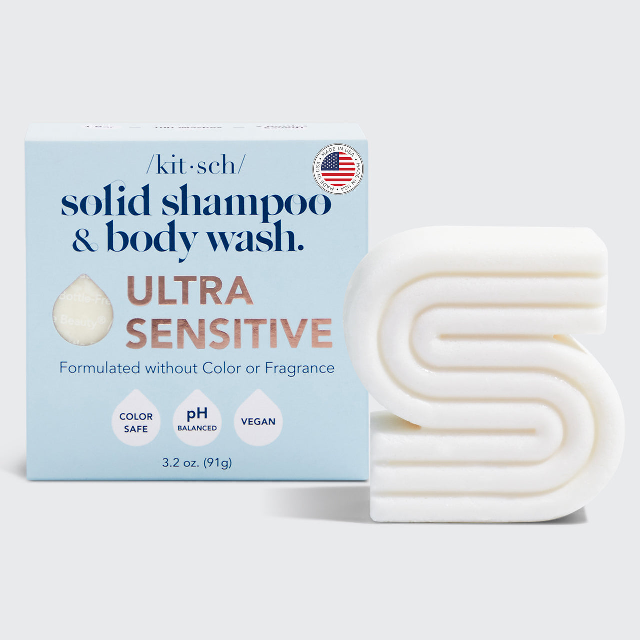 Shampooing et gel douche ultra-sensible