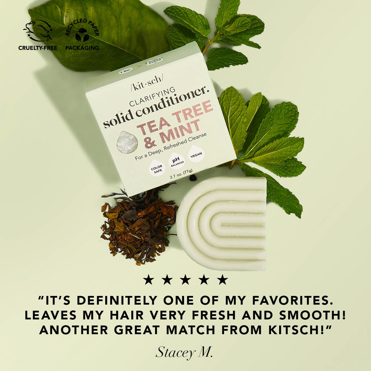 Tea Tree & Mint Clarifying Conditioner Bar