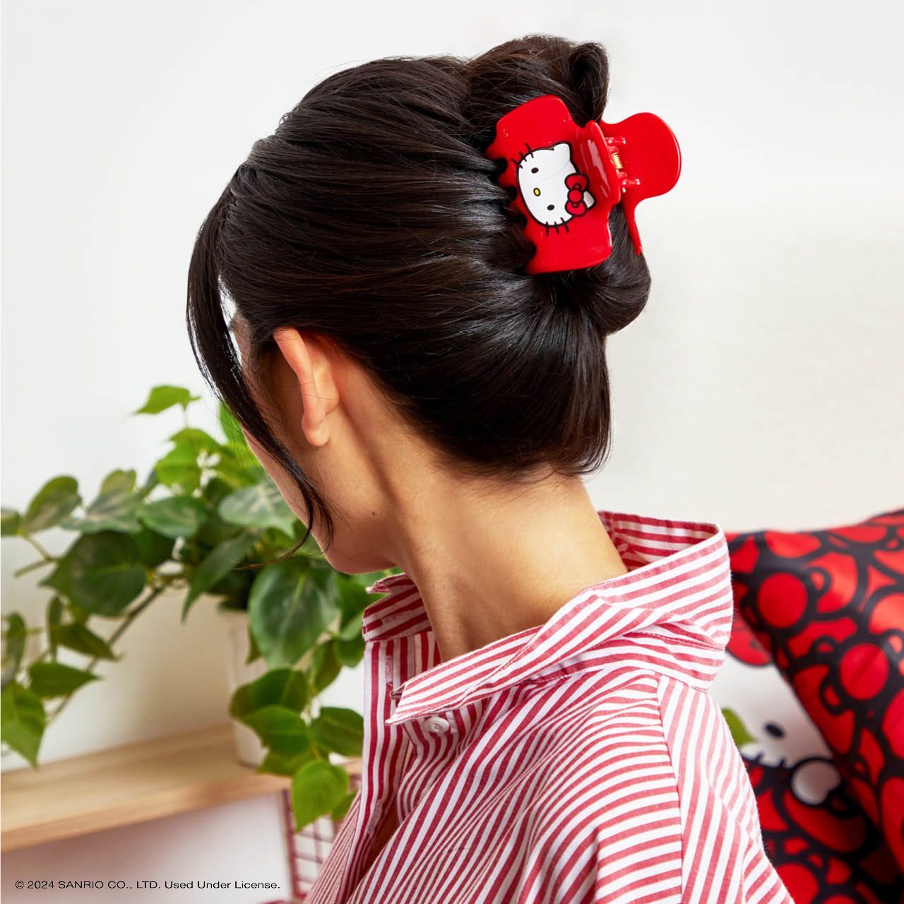 Kitsch x Hello Kitty Pinza para el pelo - Cara de gatito