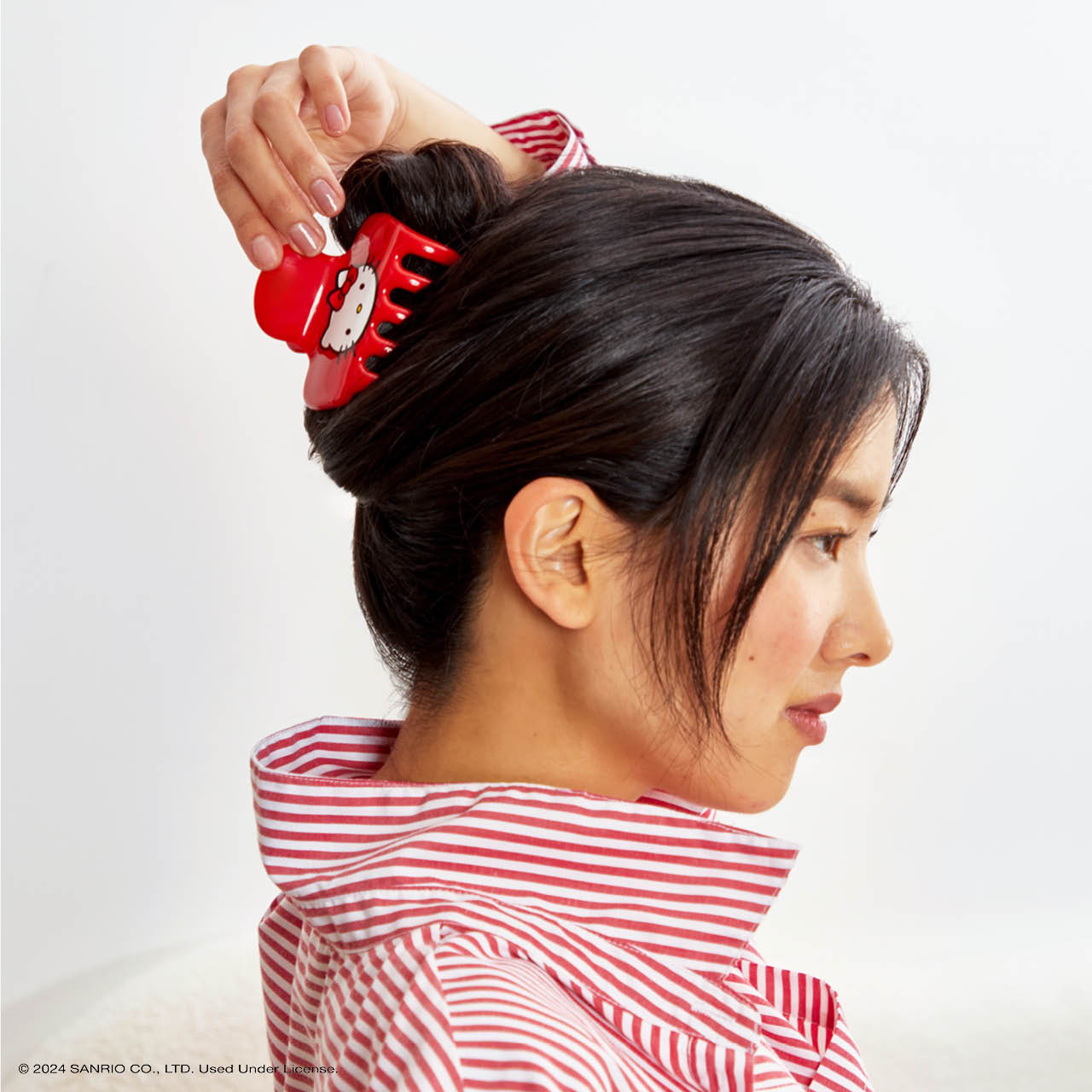 Kitsch x Hello Kitty Pinza para el pelo - Cara de gatito