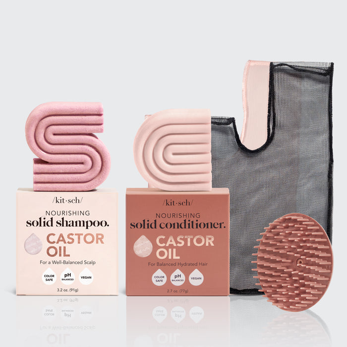 Nourishing Castor Oil Shampoo + Conditioner Bundle