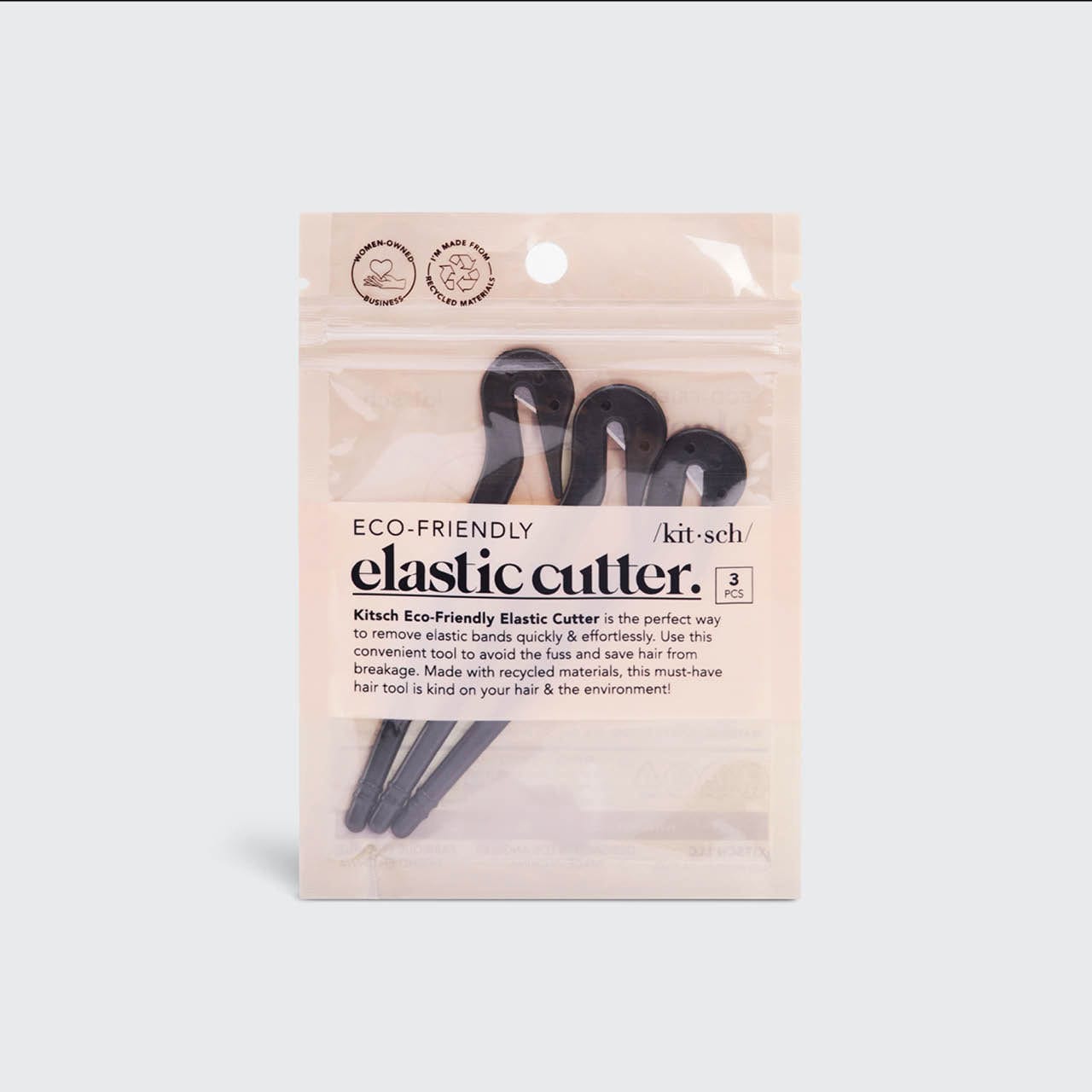 Tagliaelastici ecologici 3pcSet - Nero