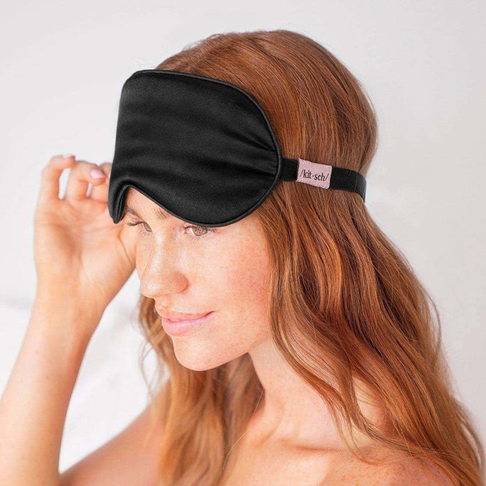 Luxe Satin Pillowcase & Eye Mask Bundle -  Leopard