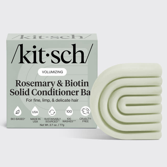 Rosemary Biotin Shampoo and Conditioner Bar Set Complete Solid Hair Care System
