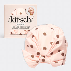 Bonnet de Douche - Pois Blush