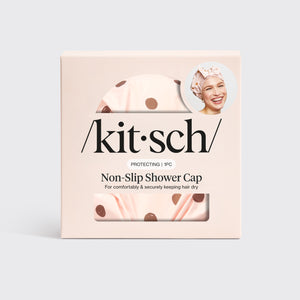 Bonnet de Douche - Pois Blush