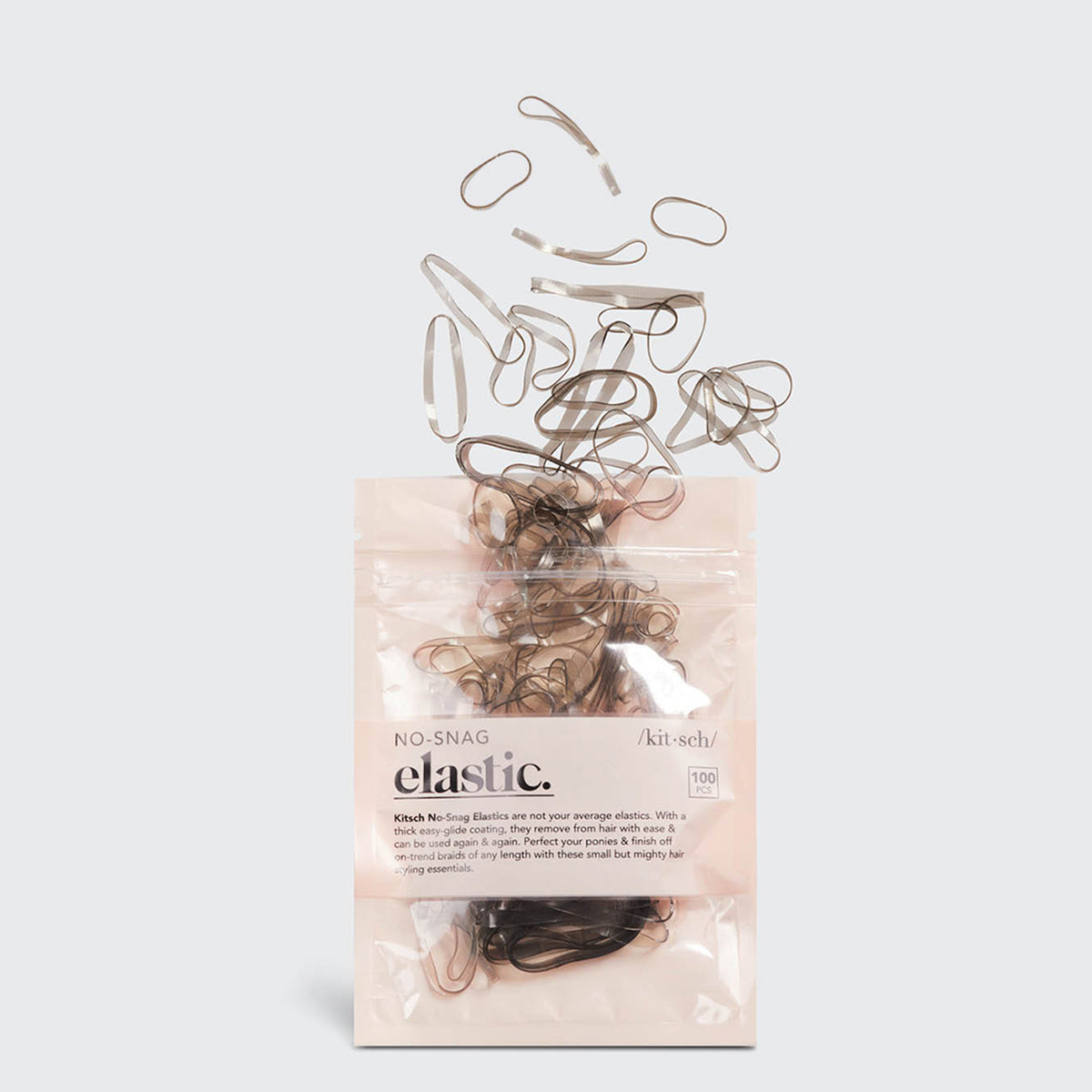 NoSnag Elastic 100pc (Brown) KITSCH