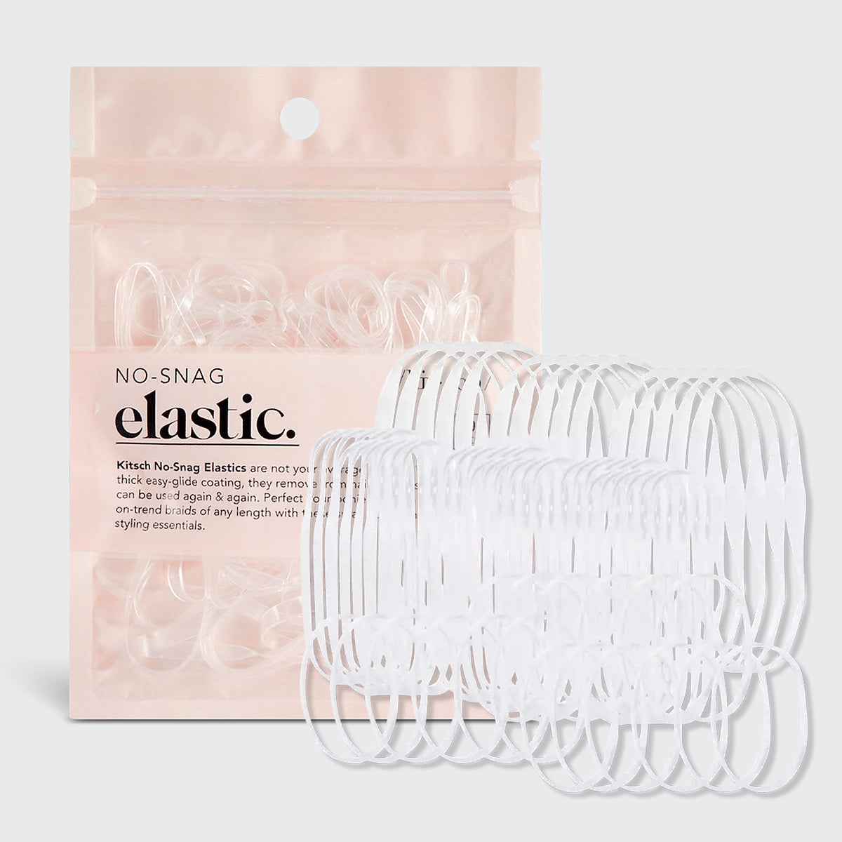 NoSnag Elastic 100pc (Clear) KITSCH