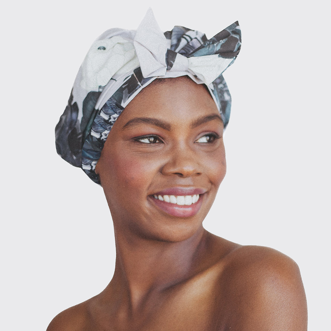 Bonnet de Douche de Luxe - Floral
