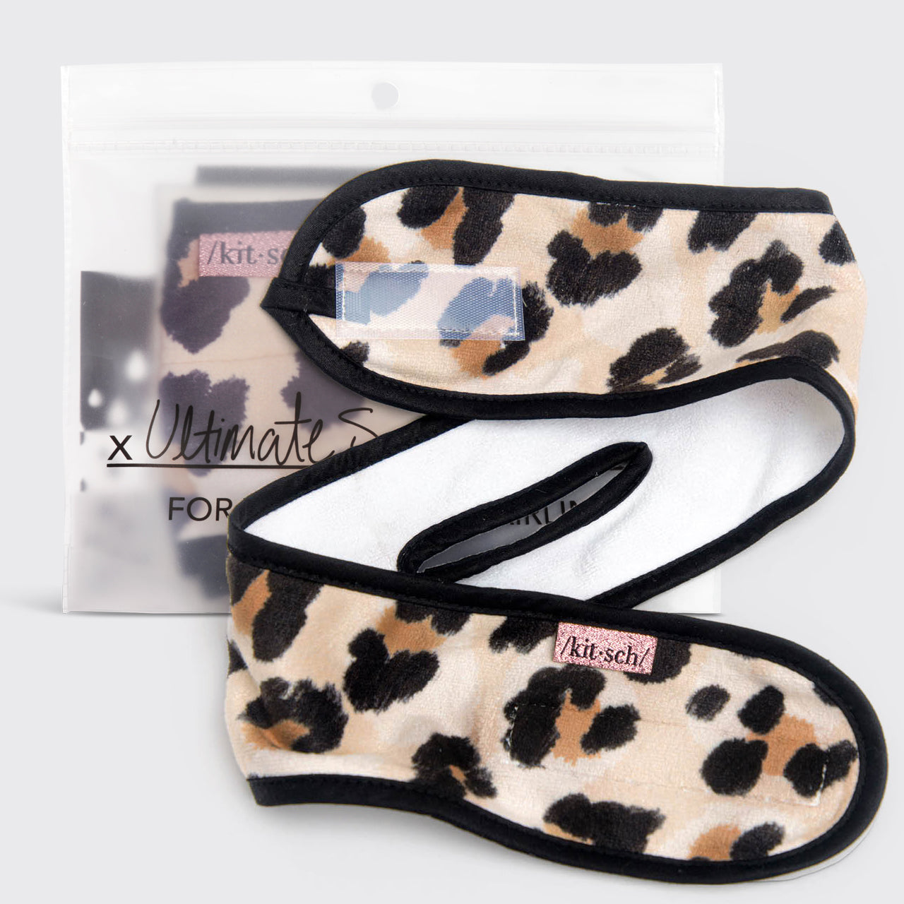 Diadema Spa de microfibra - Leopardo