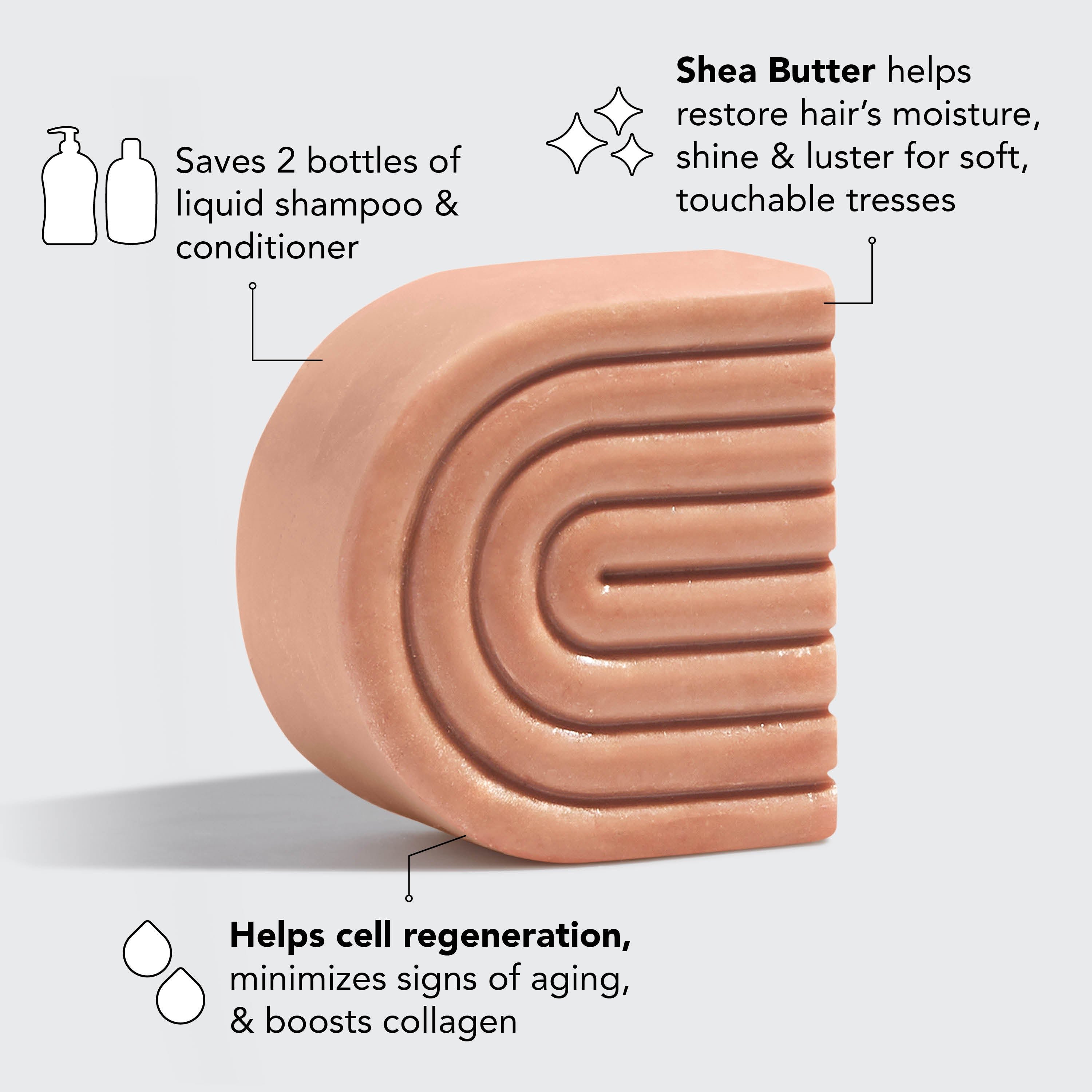 Nourish & Restore Shampoo & Conditioner Soap Dish Bundle