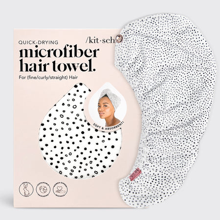 Microfiber Hair Towel - Micro Dot