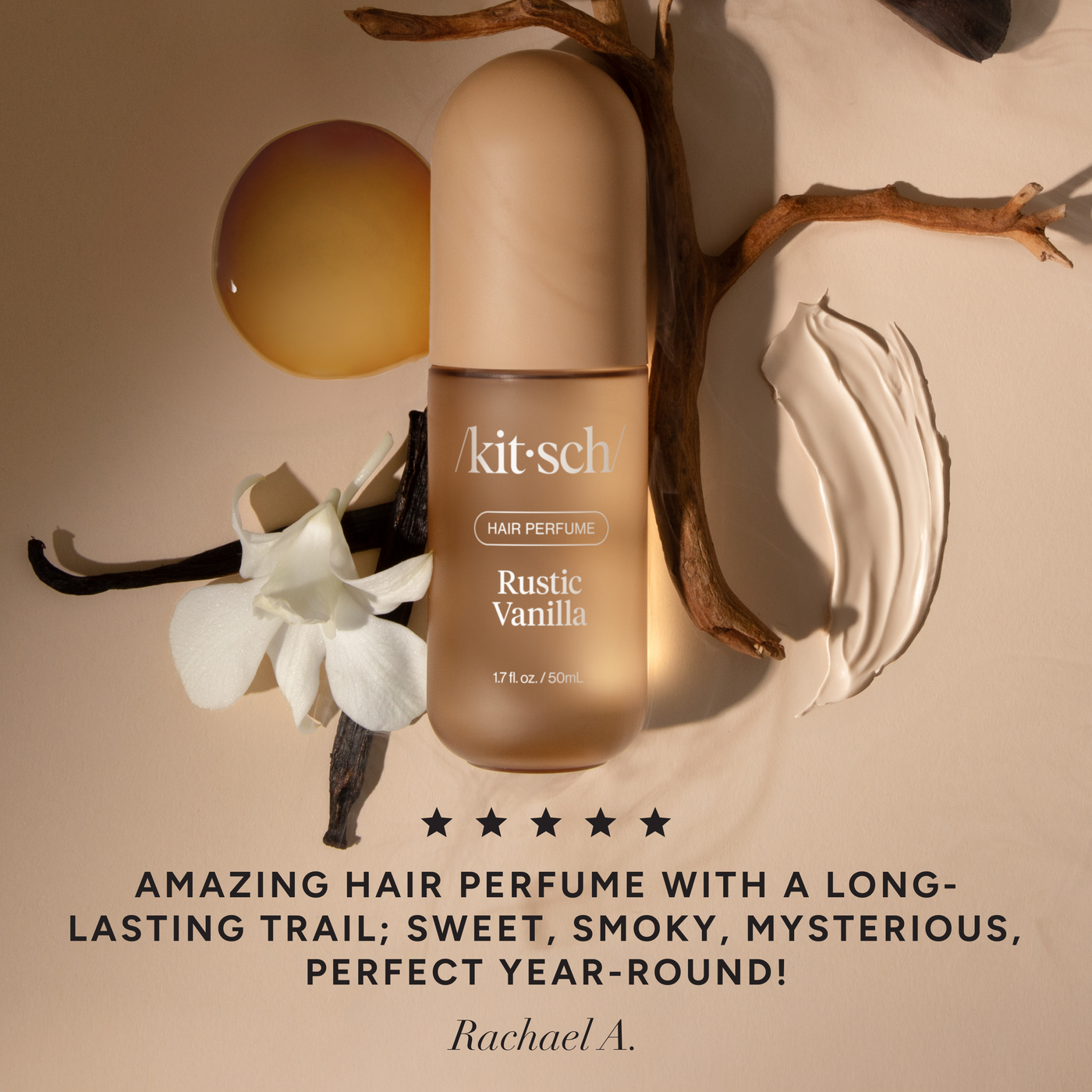 Rustikale Vanille Haarparfüm