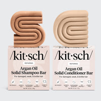 Shampooing et après-shampooing réparateur à l'huile d'argan