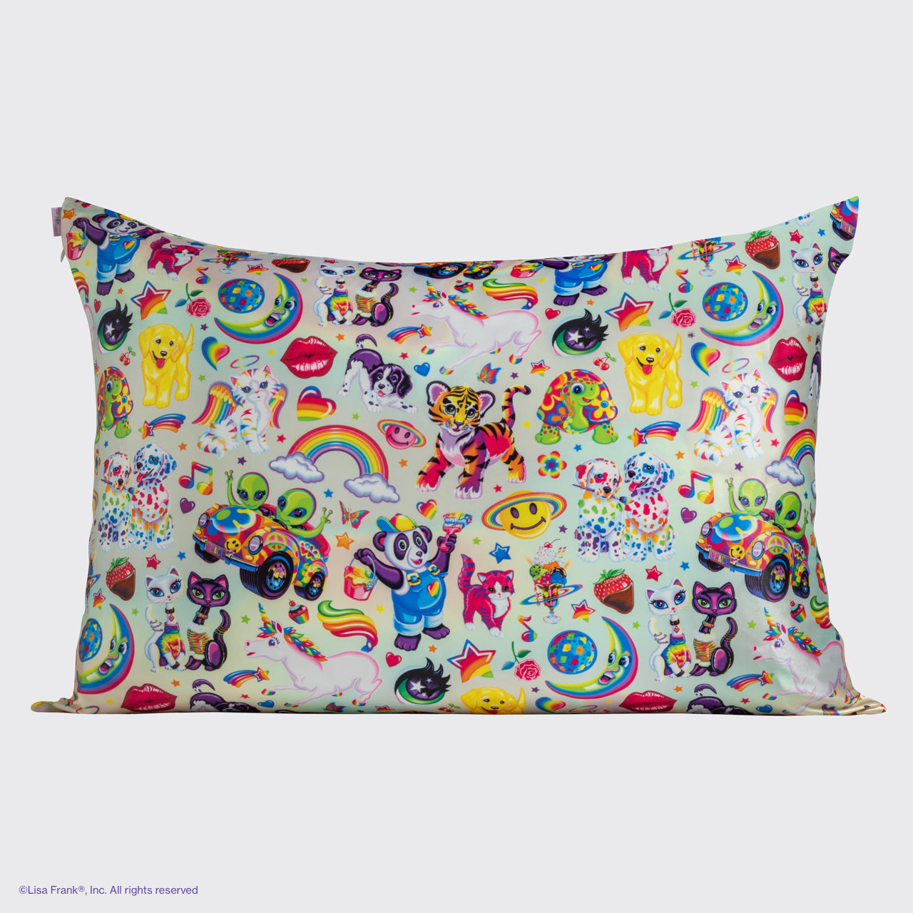 Lisa Frank x Kitsch Satin Pillowcase in The Fanta | KITSCH