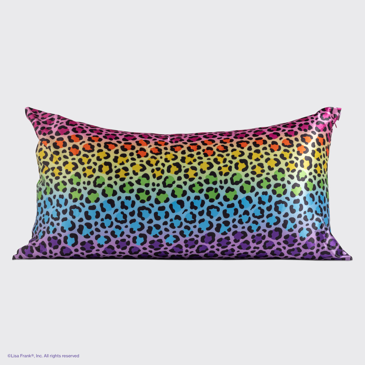 Lisa Frank x Kitsch King Satin Pillowcase in Rain | KITSCH