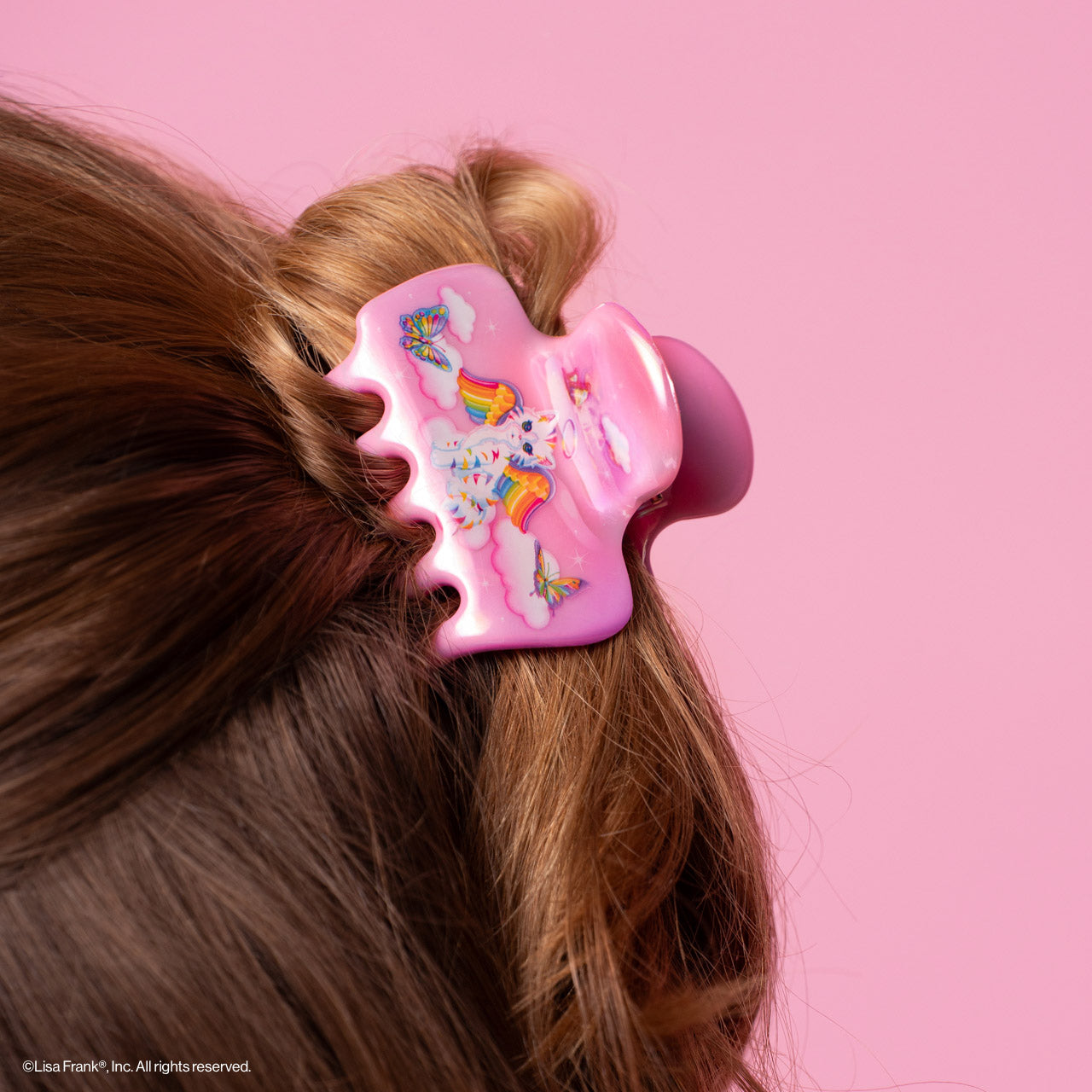 Lisa Frank x Kitsch Cloud Clip in Angel Kitty™ | KITSCH