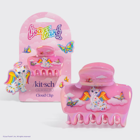 Lisa Frank x Kitsch Cloud Clip in Angel Kitty™ | KITSCH
