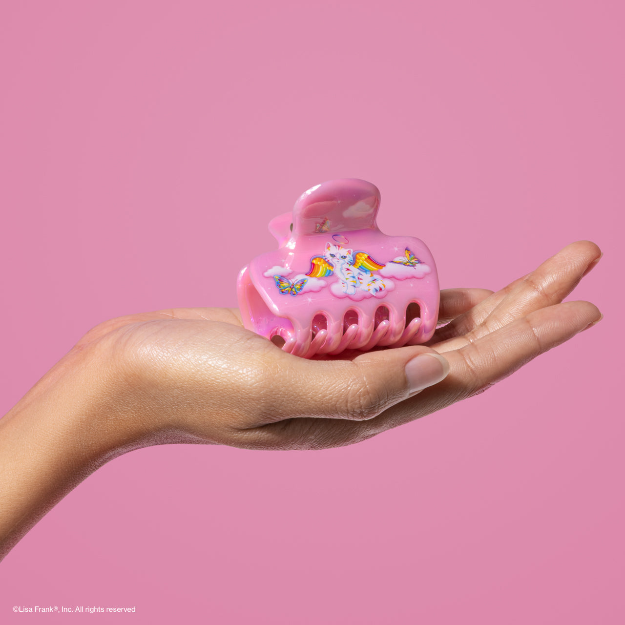 Lisa Frank x Kitsch Cloud Clip in Angel Kitty™ | KITSCH