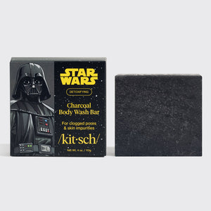 Star Wars™ & Kitsch Charcoal Detoxifying Solid Body Wash - Darth Detox