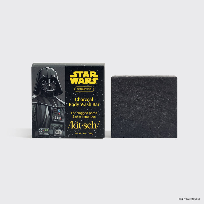 Star Wars™ & Kitsch Charcoal Detoxifying Solid Body Wash - Darth Detox