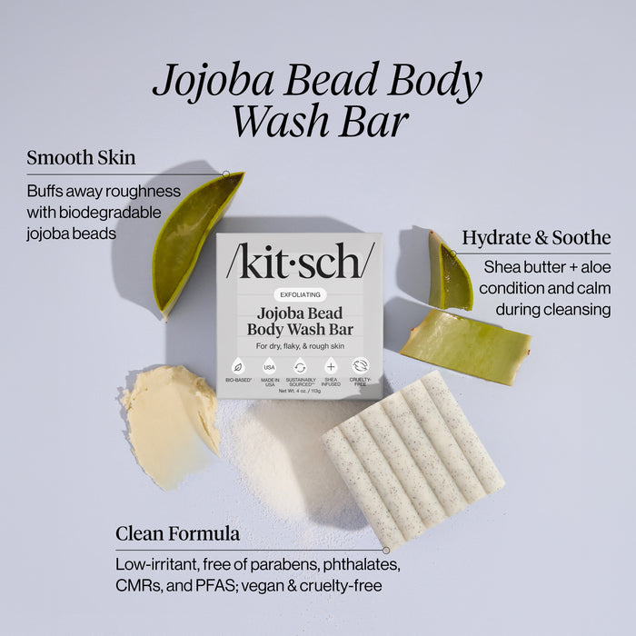 Barra exfoliante de jojoba
