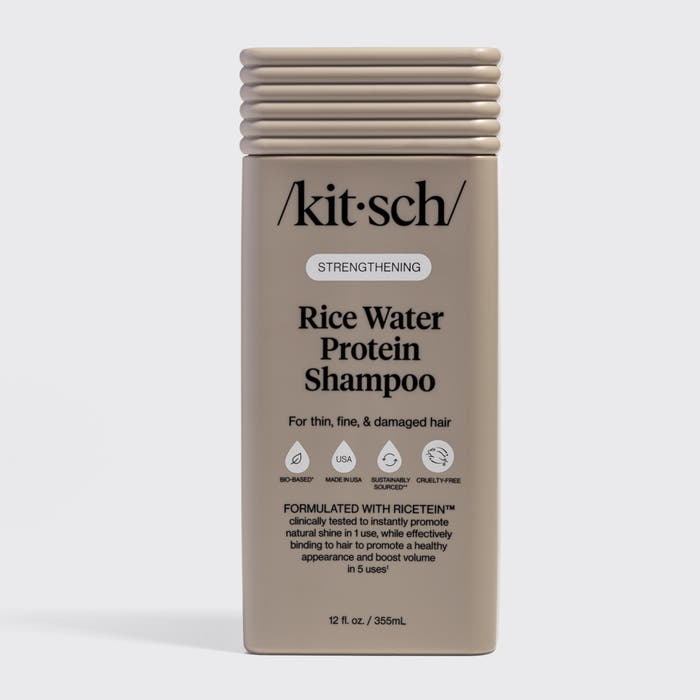 Kitsch Rice Water Protein Shampoo bottle on a white background
