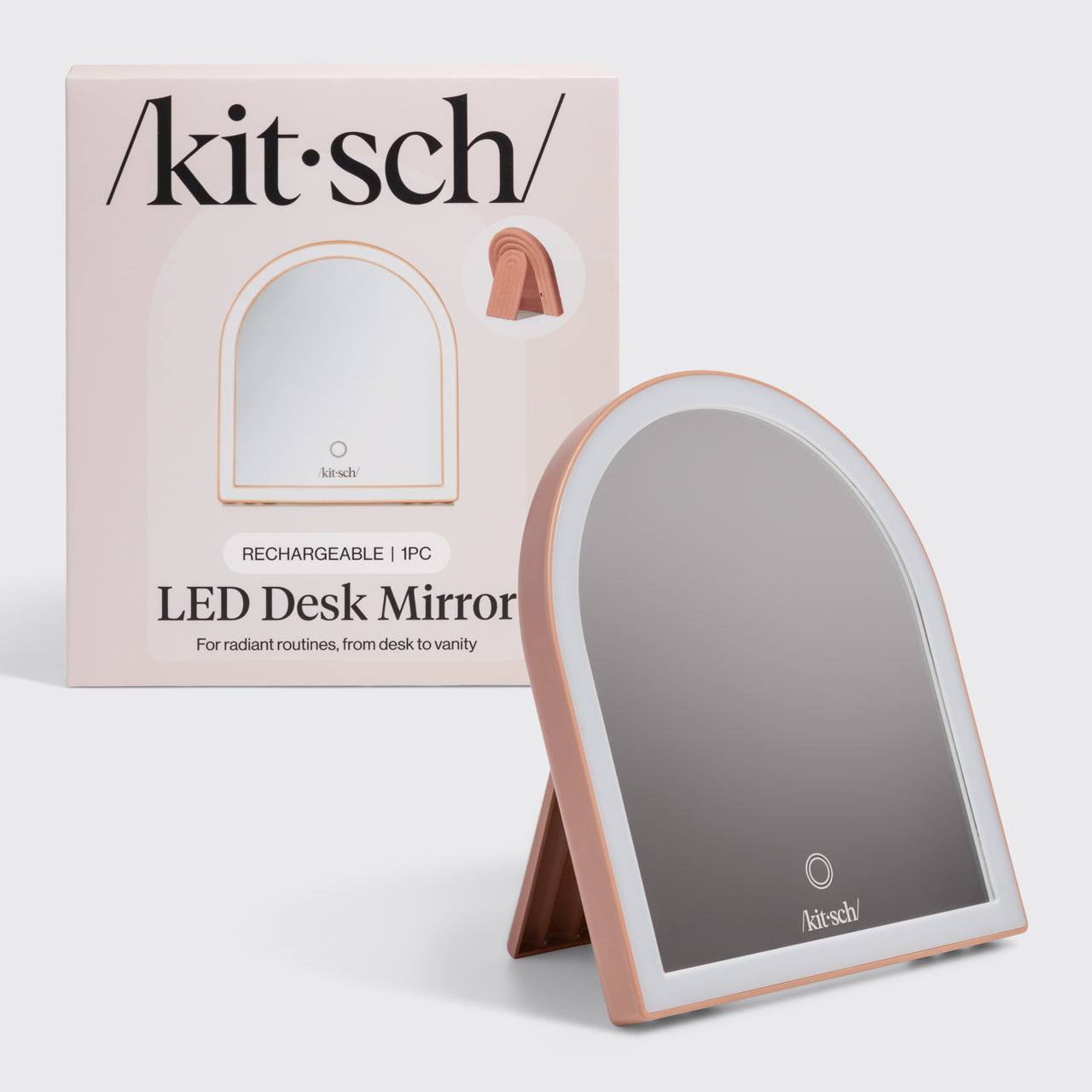 Terracotta Arch Desk Mirror