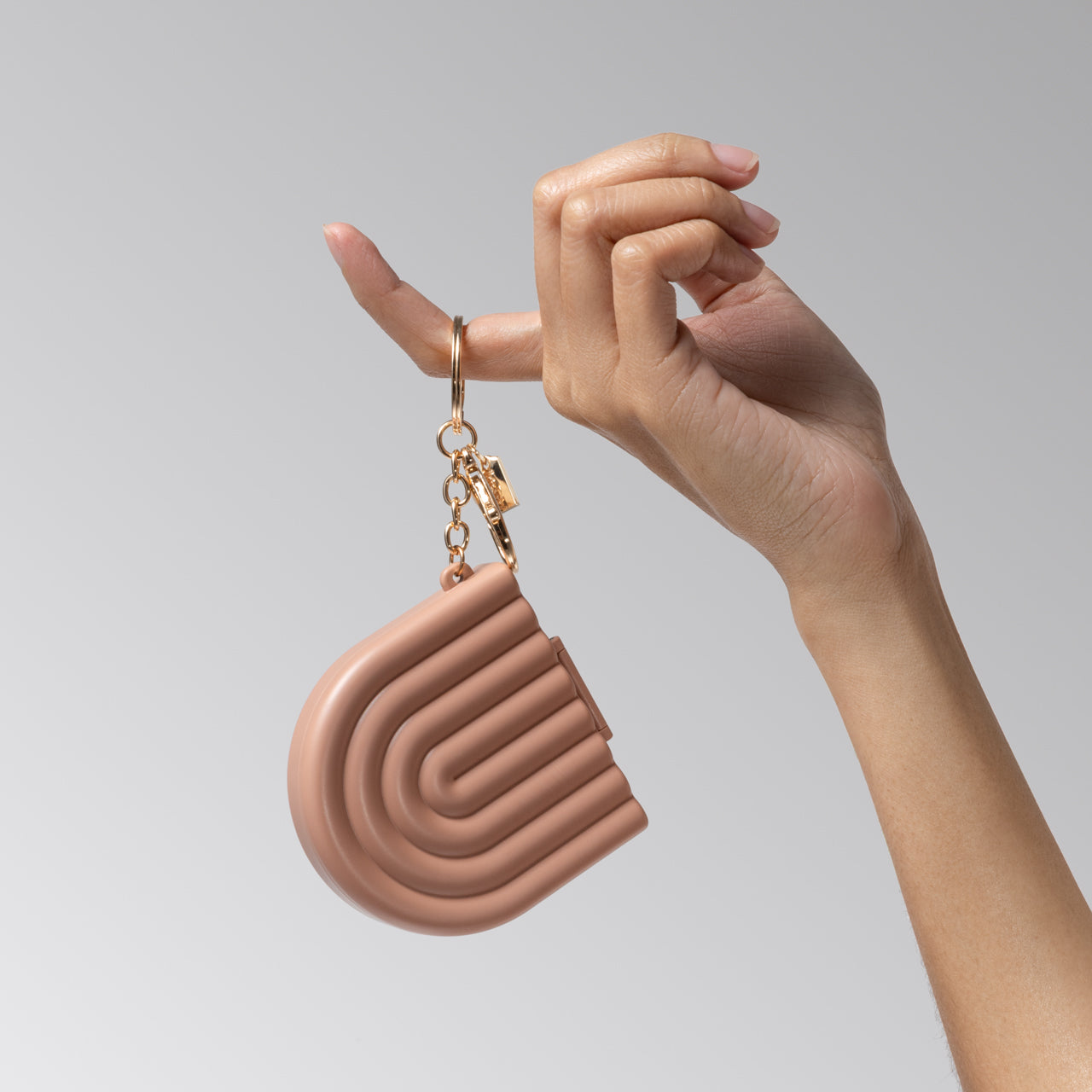 Terracotta Compact Mirror Keychain | KITSCH