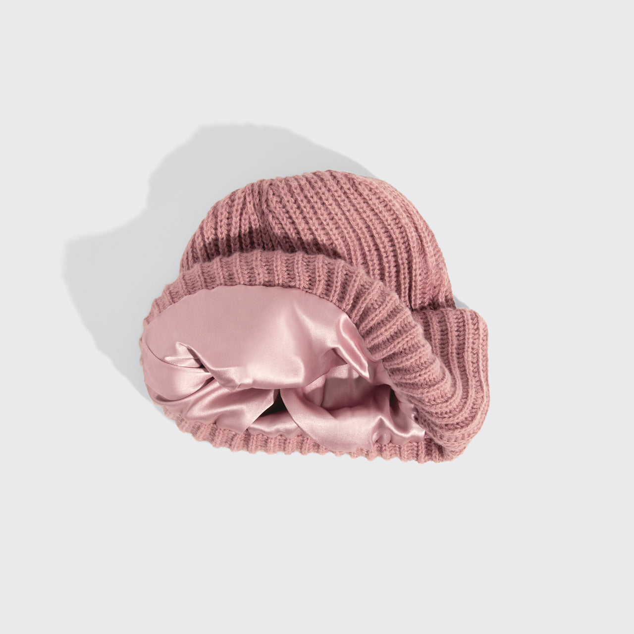 Glazey™ Satin-Lined Beanie - Blush