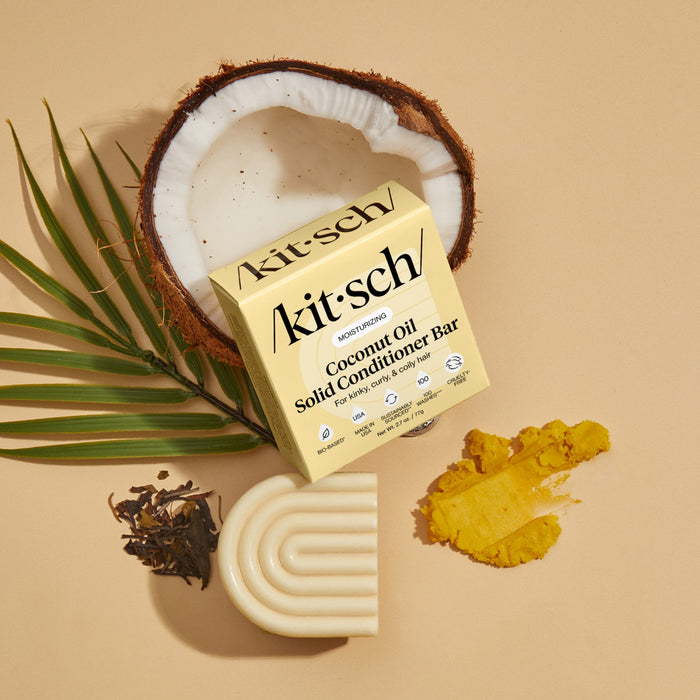 Coconut Oil Conditioner Bar for Dry Damaged Hair