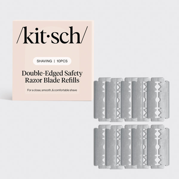 Kitsch カミソリ替刃 10個入り - スムーズで持続可能なシェービングを