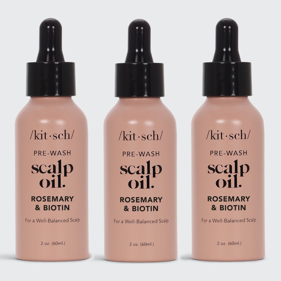 Rosemary Scalp & Hair Strengthening Oil With Biotin 3 Pack