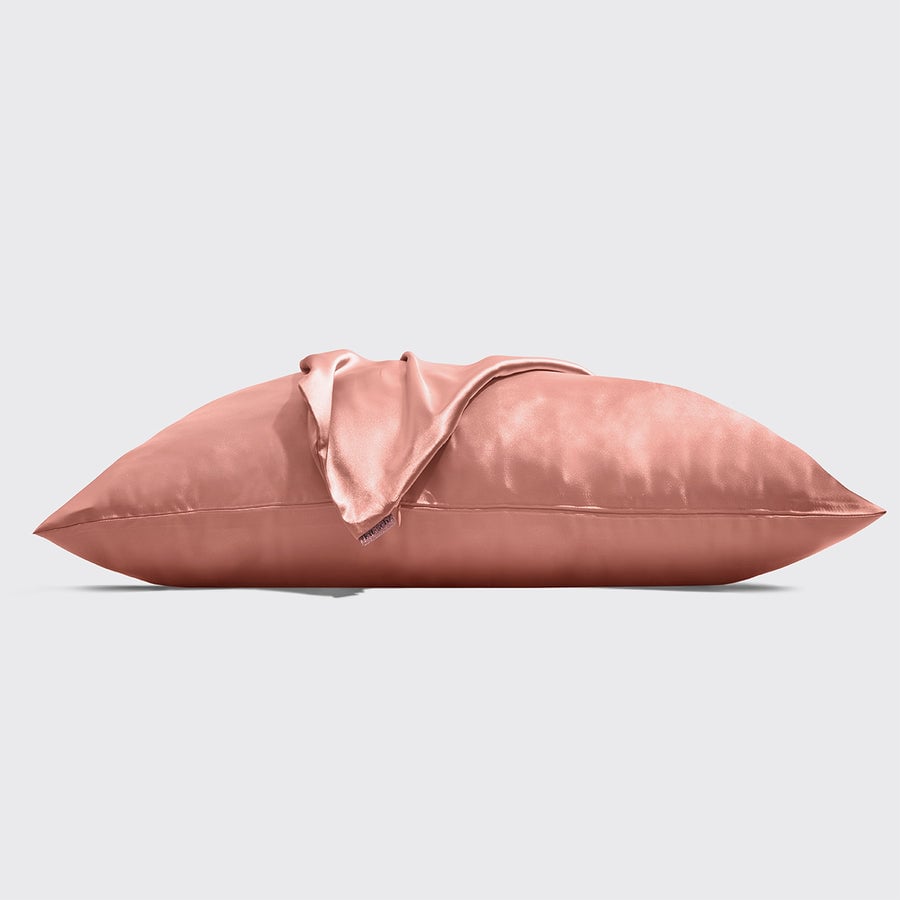 Satiini tyynyliina - Terrakotta