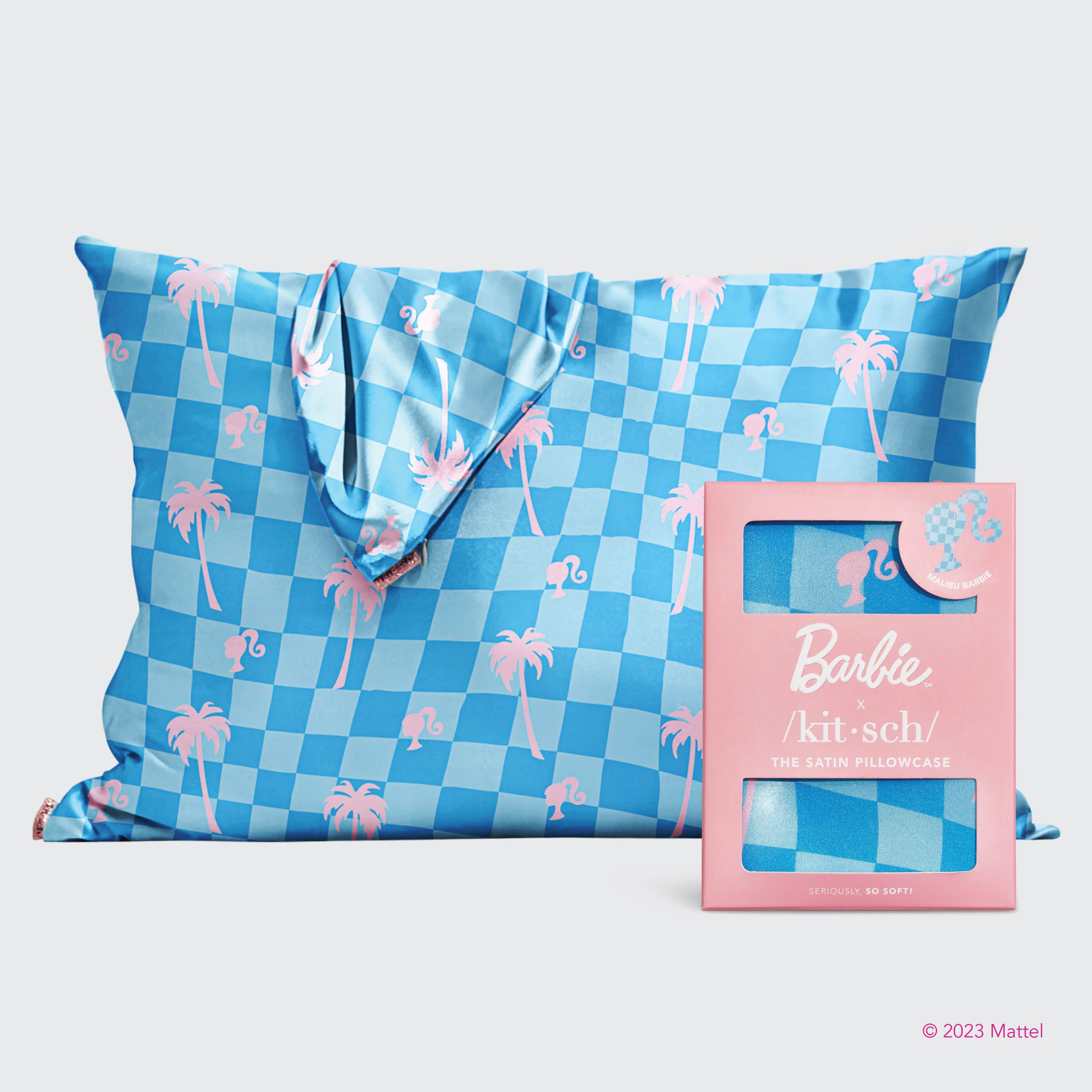 芭比 x Kitsch 緞面枕套 - Malibu