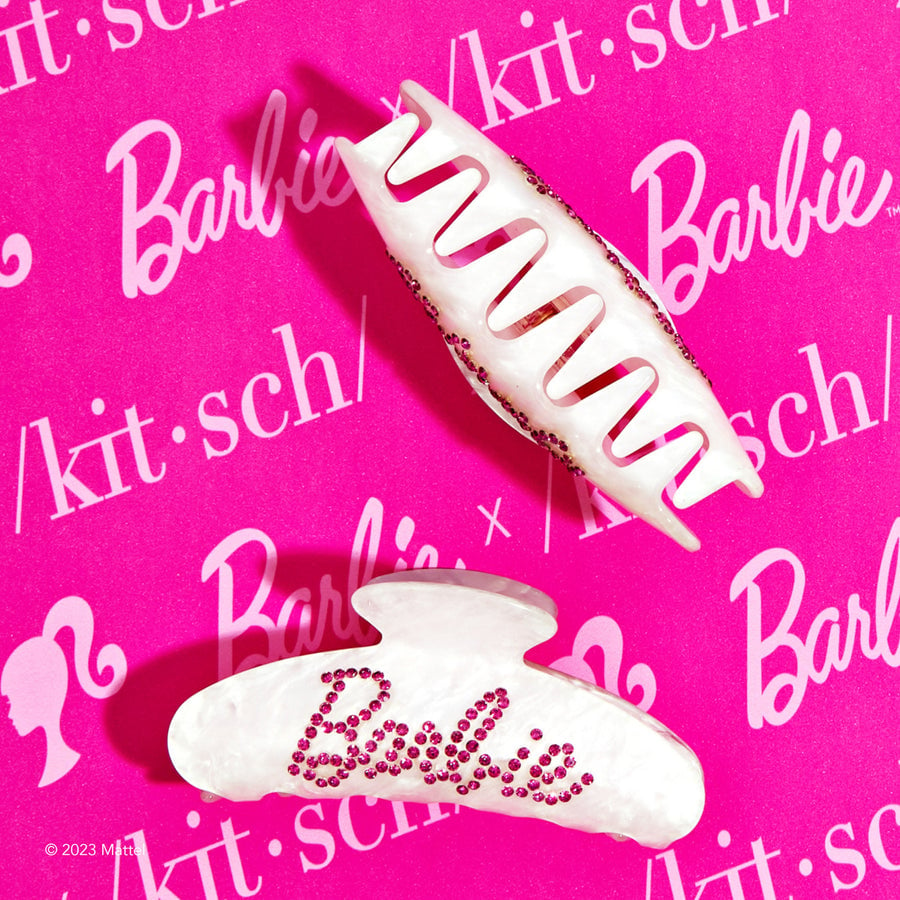 Barbie™ x Kitsch Rhinestone Claw Clip